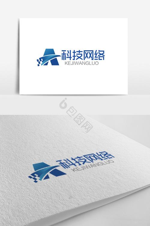 字母“A”在科技网络Logo设计中的创意演绎